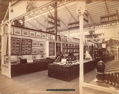 South Australian Exhibit, Main Building, Centennial International Exhibition, Philadelphia by American Photographer